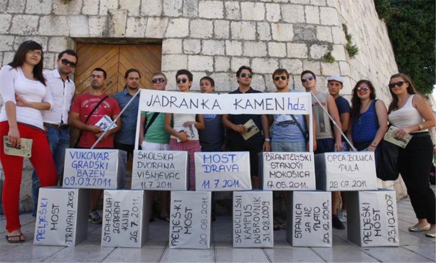 Pelješki most u Marmontovoj