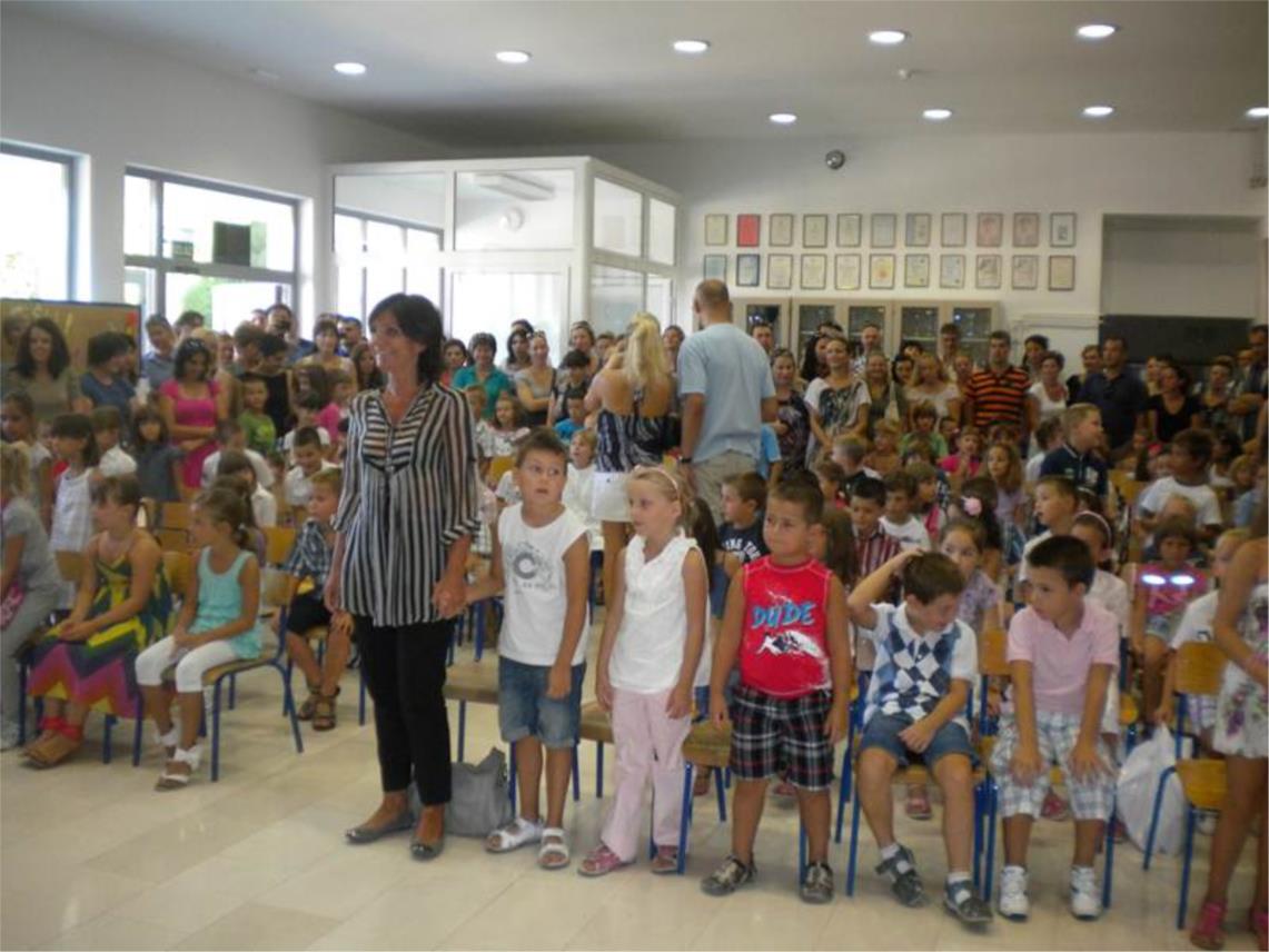 Prvi dan škole u OŠ Ivana Gundulića