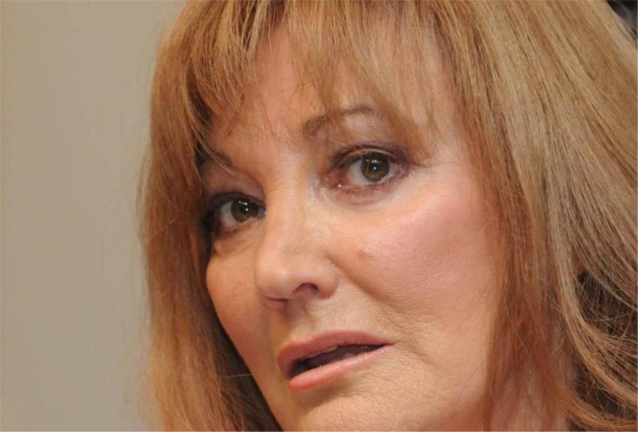 Tereza Kesovija na konferenciji za novinare u Crnoj Gori