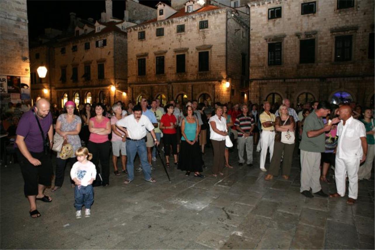 Koncert klapa_Stradun