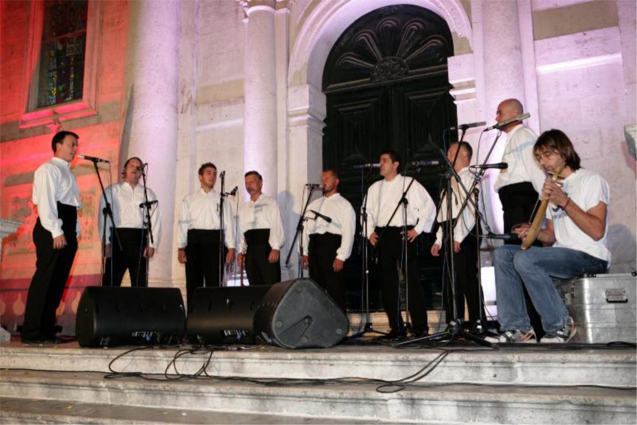 Koncert klapa_Stradun