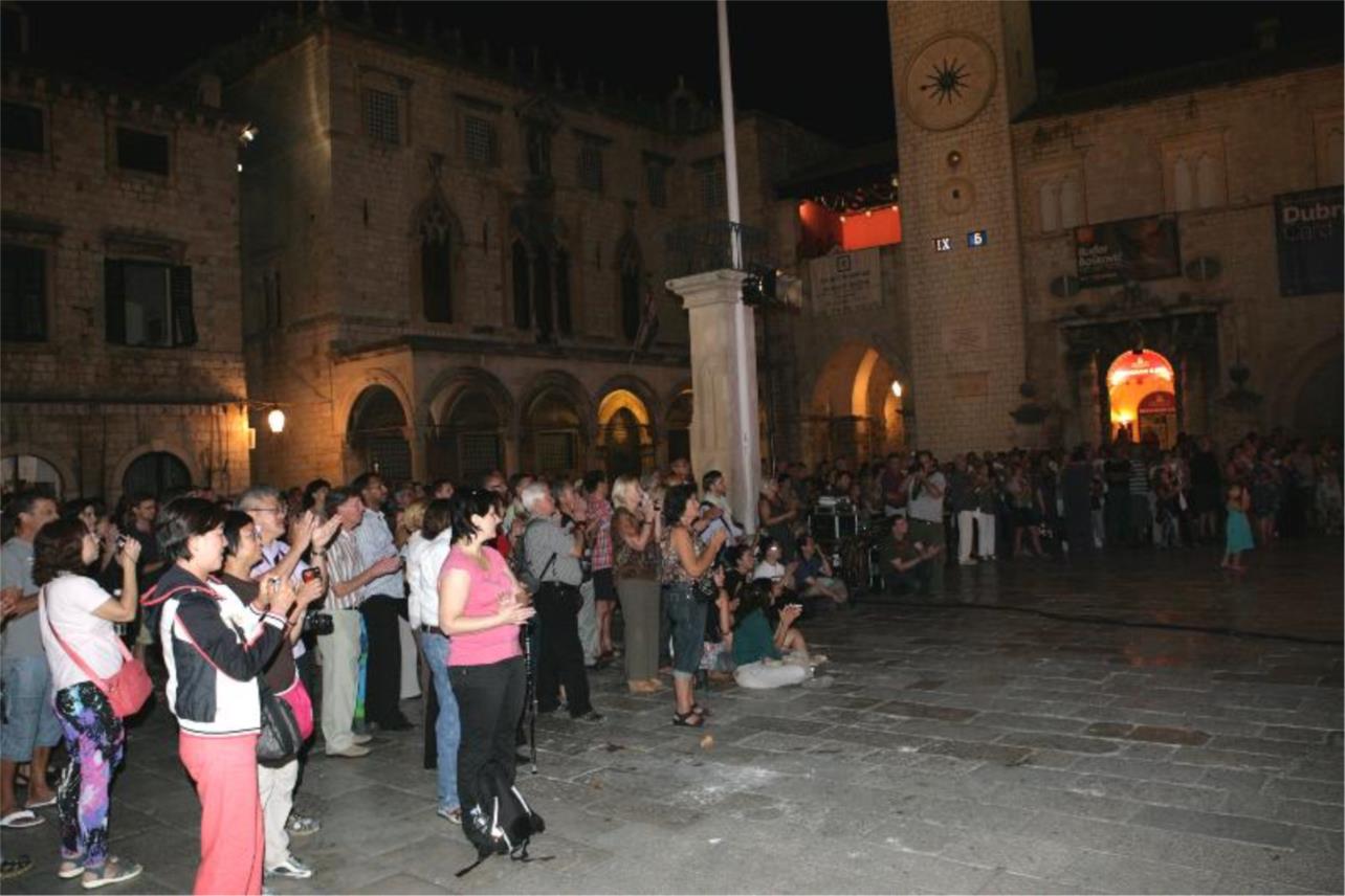 Koncert klapa_Stradun
