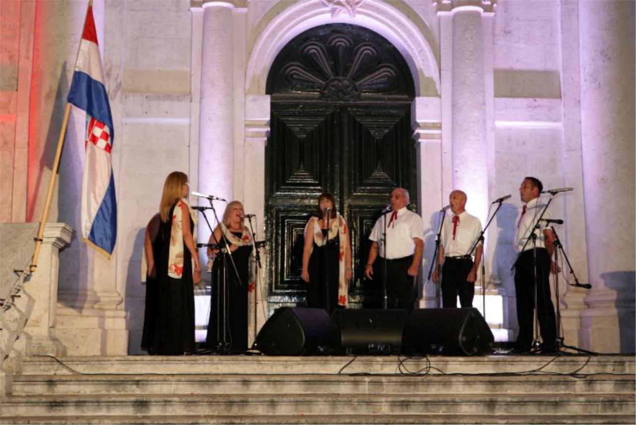 Koncert klapa_Stradun