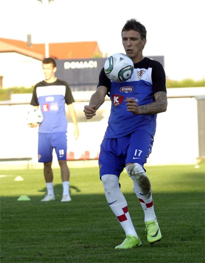 Vatreni na treningu u Brezicama