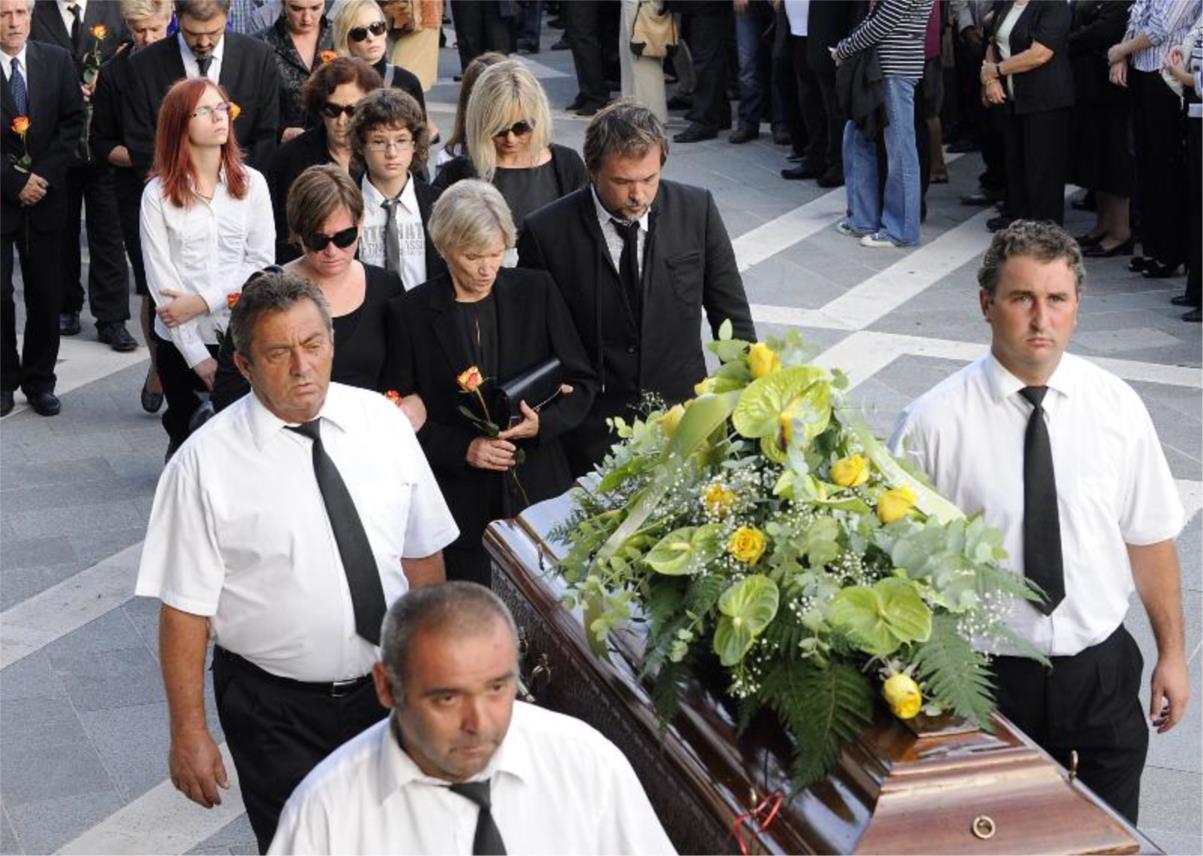 Pogreb Ljuba Stipišića Delmete