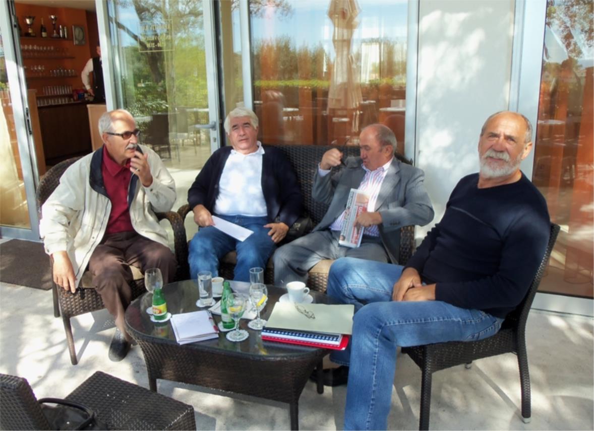 Na fotografiji: Ivan Marušić, Tomislav Brnas, Marinko Filipović i Jure Stanić