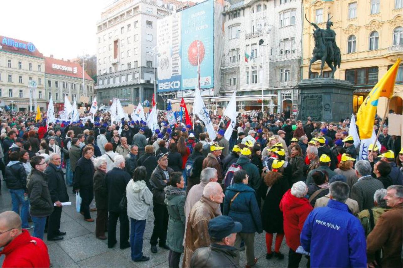 Globalni prosvjed 15. listopada, Zagreb