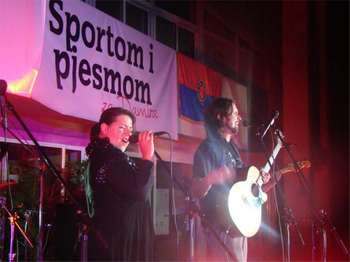 Sportom i pjesmom za Damira Đurića  21112011