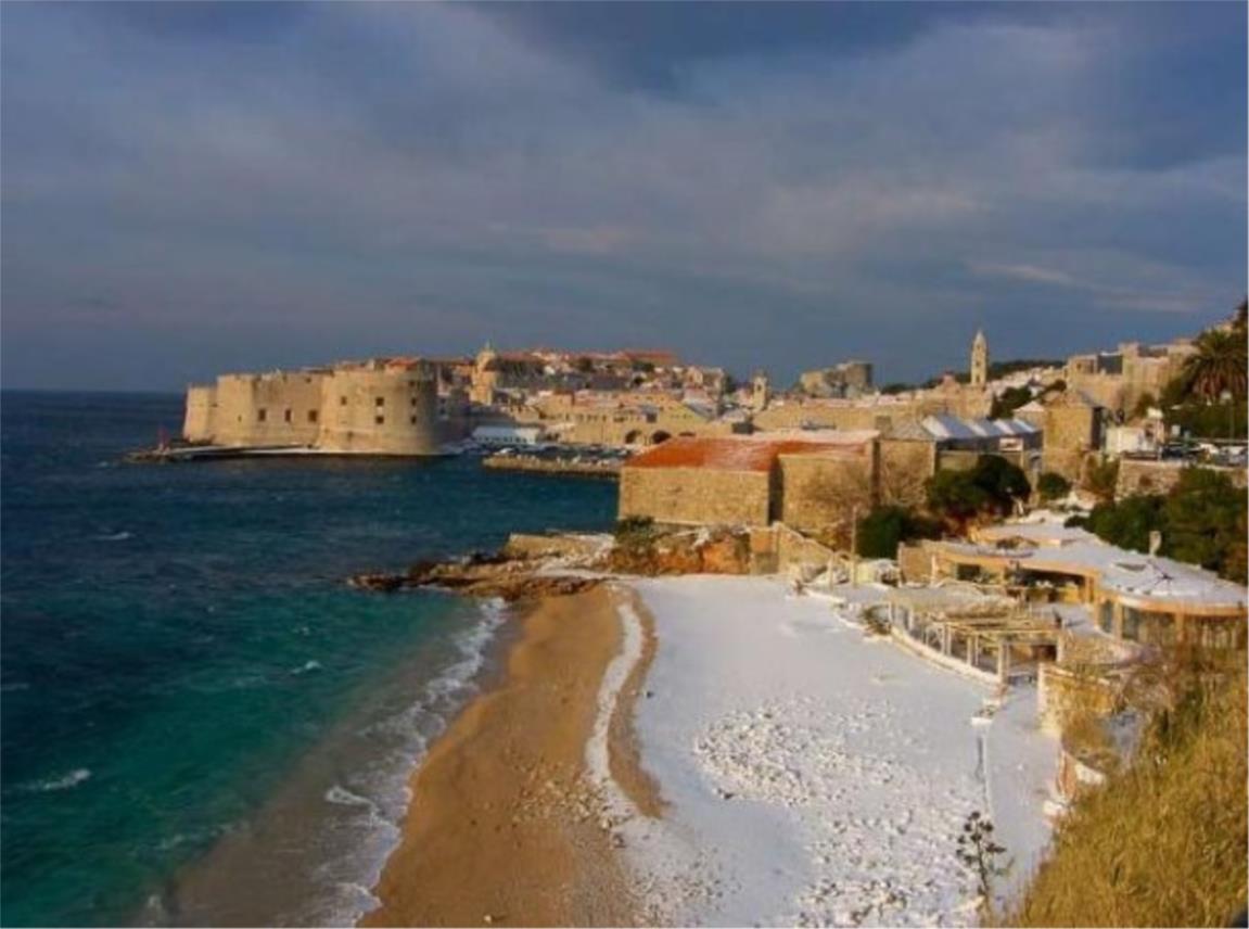 Snijeg u Dubrovniku
