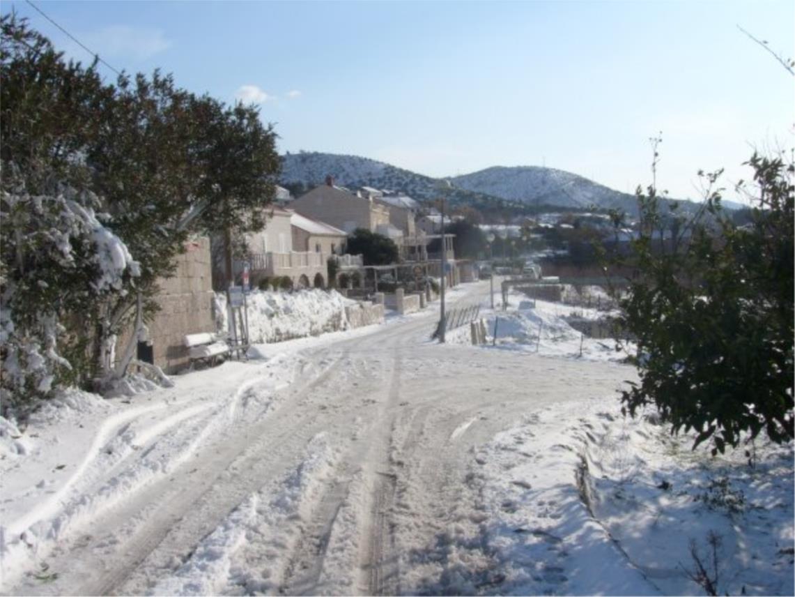 Snijeg u Dubrovniku