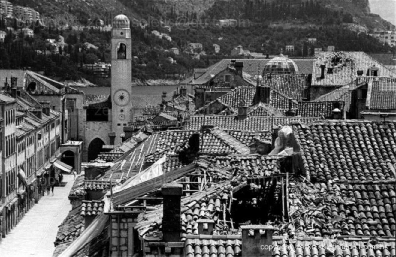 Snijeg u Dubrovniku