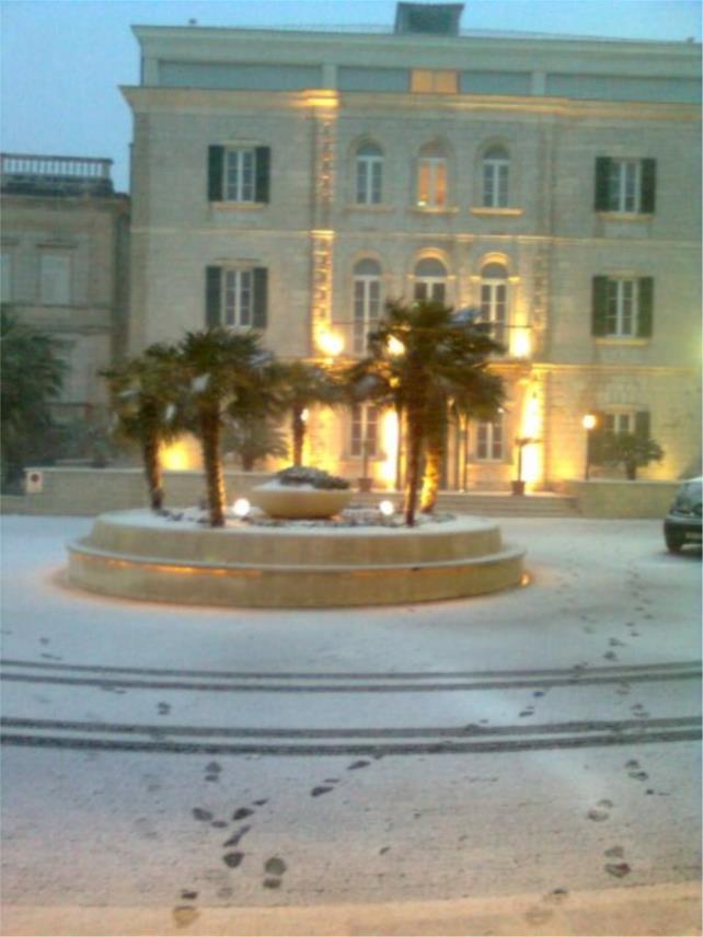 Snijeg u Dubrovniku