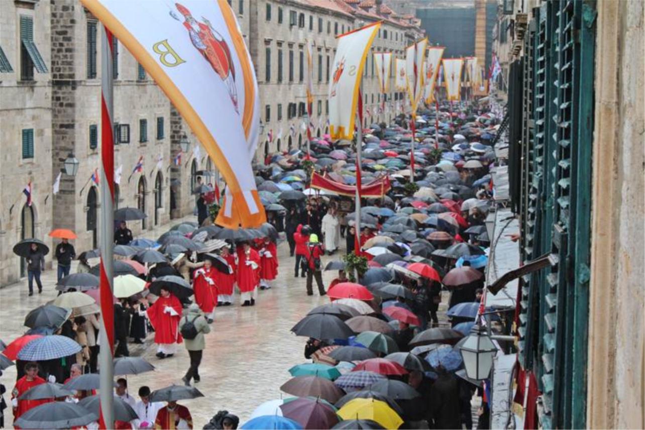 Sv. Vlaho procesija (Sponza)