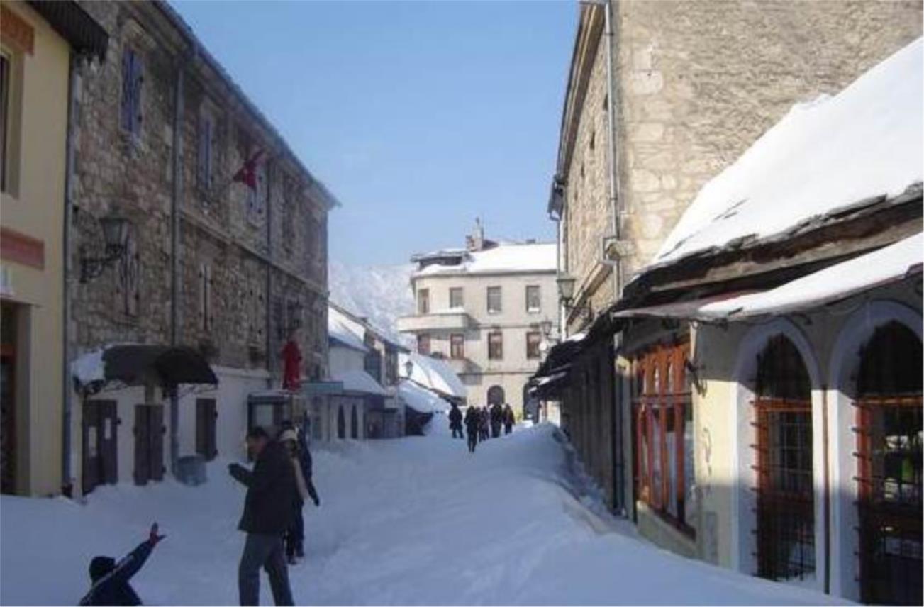 Mostar pod snijegom