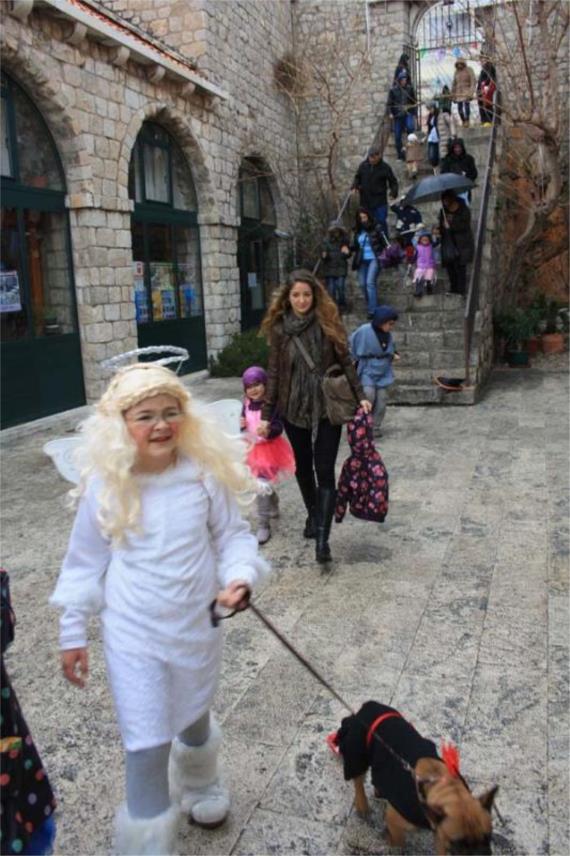 Dječje maškare na Stradunu