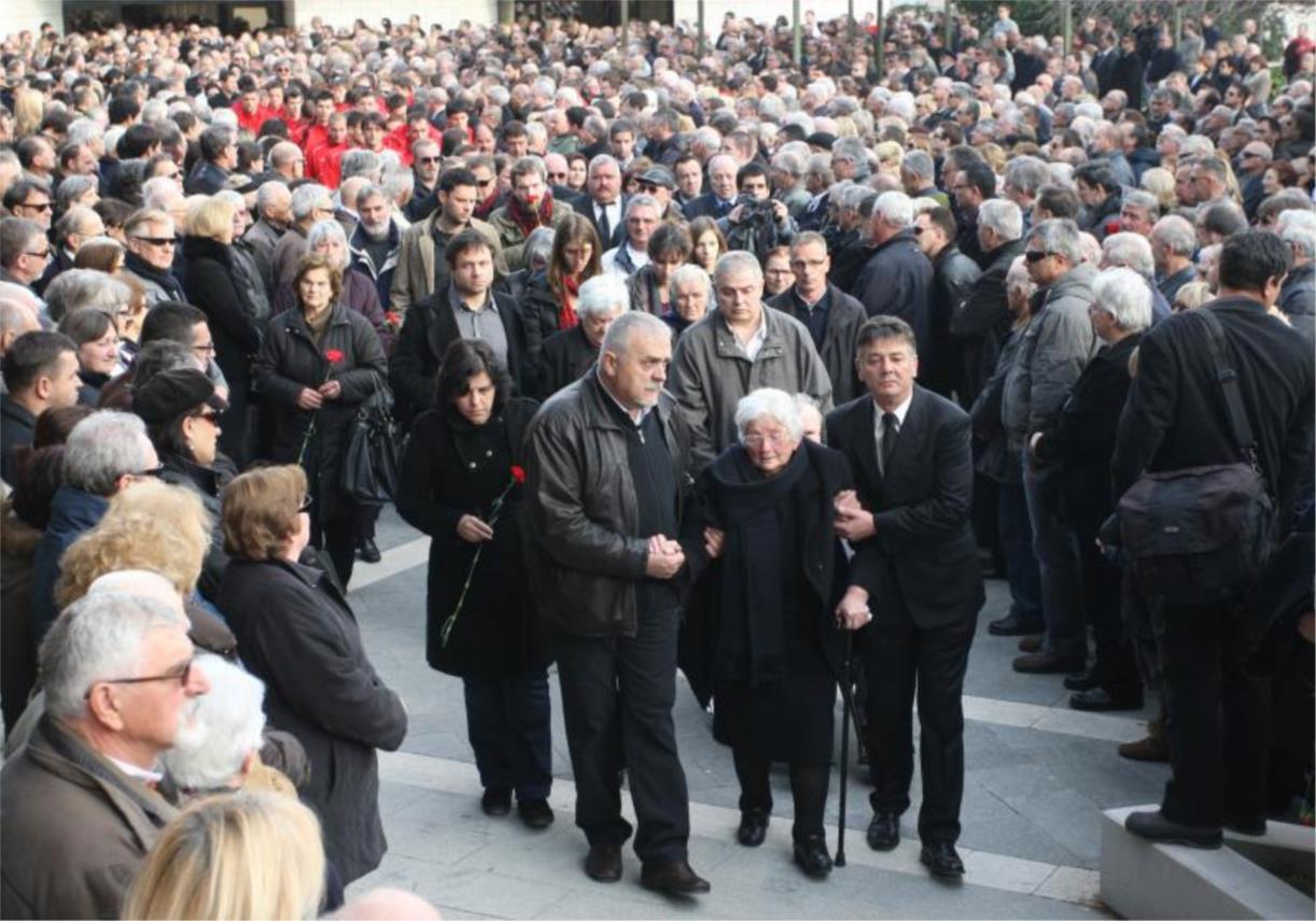 Ispraćaj Milorada Bibića Mosora