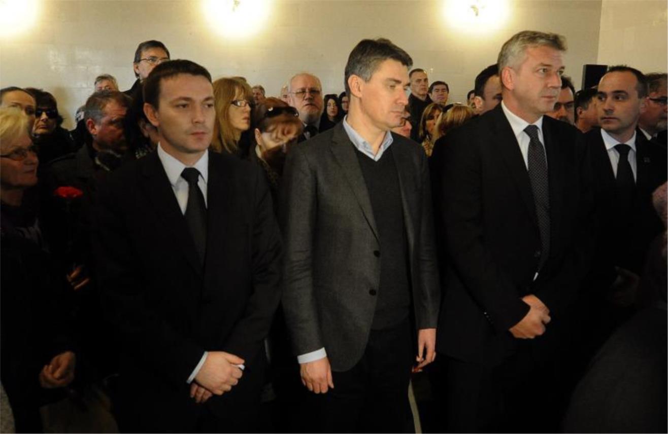 Ispraćaj Milorada Bibića Mosora