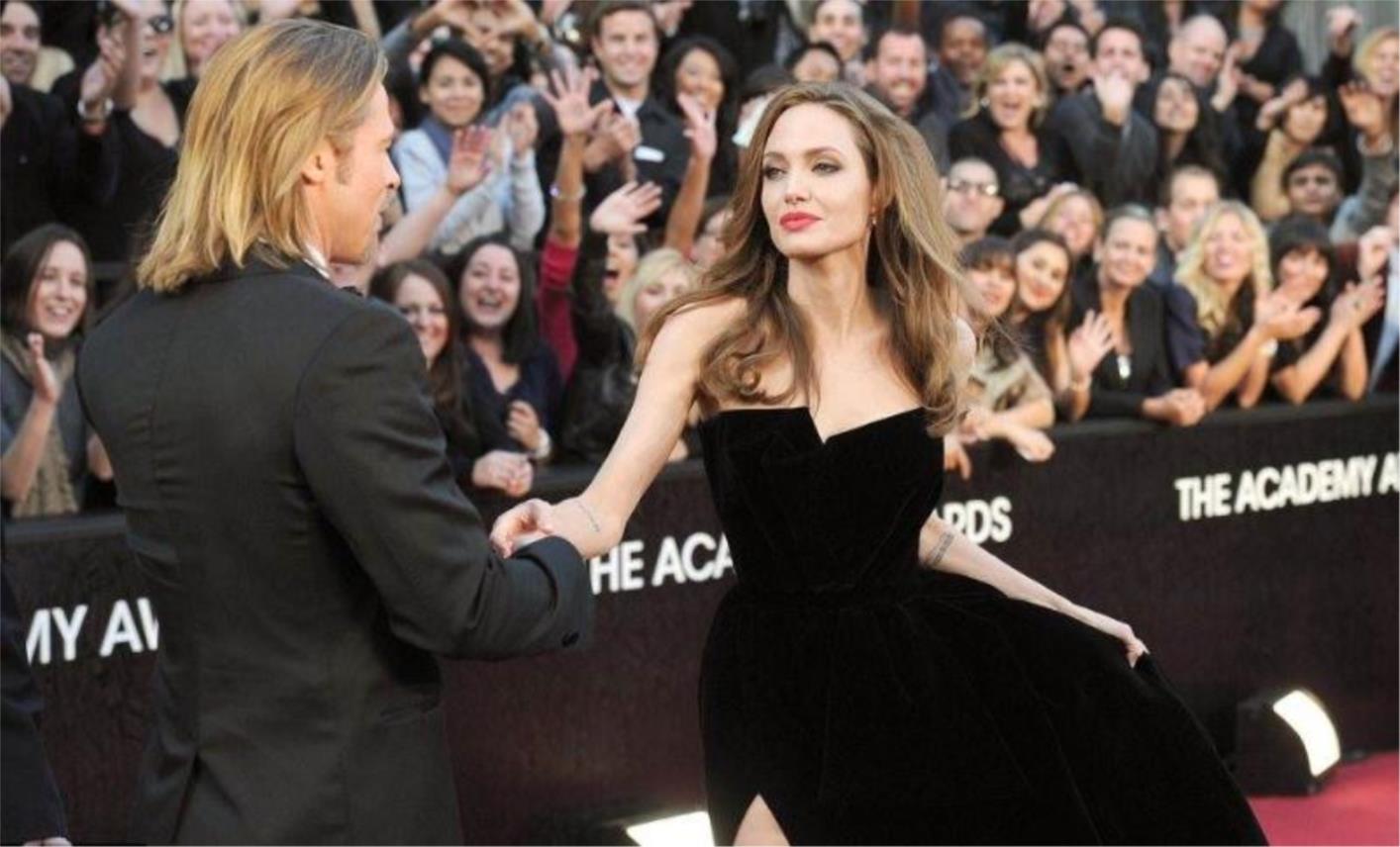 Angelina Jolie i Brad Pitt Oscar 2012