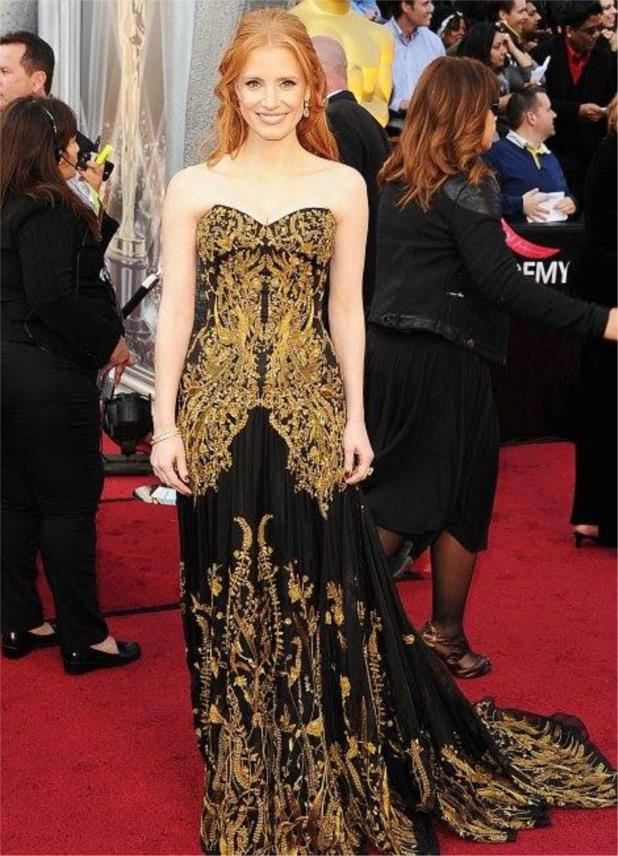 Jessica Chastain Oscari 2012