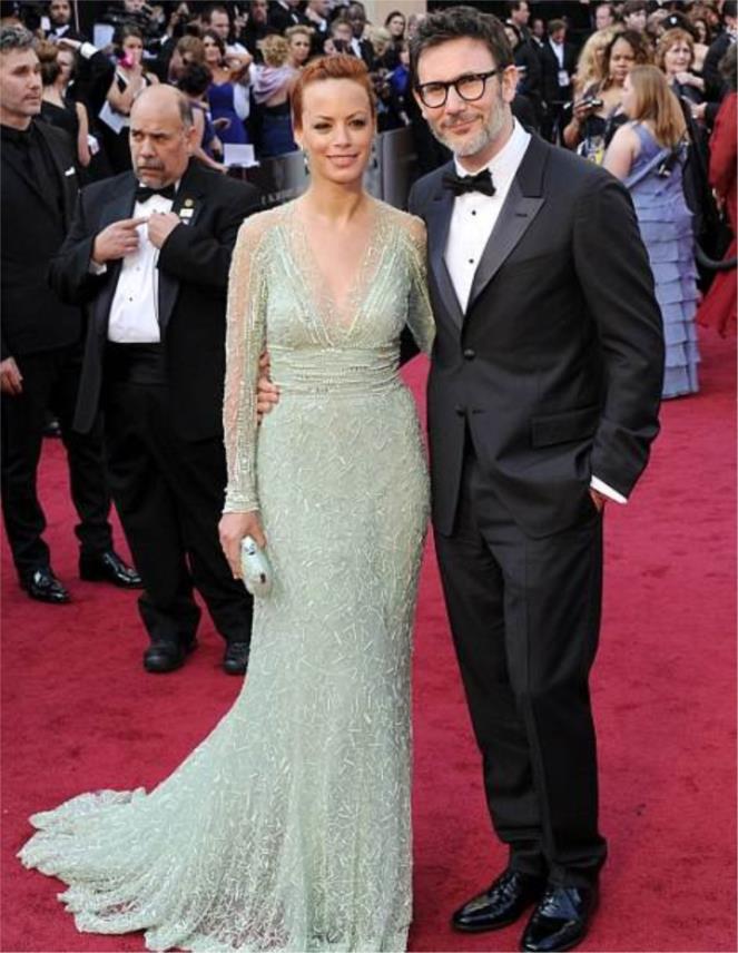 Berenice Bejo i Jean Dujardin Oscari 2012
