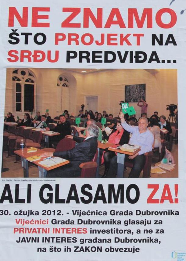 Plakat antigolf