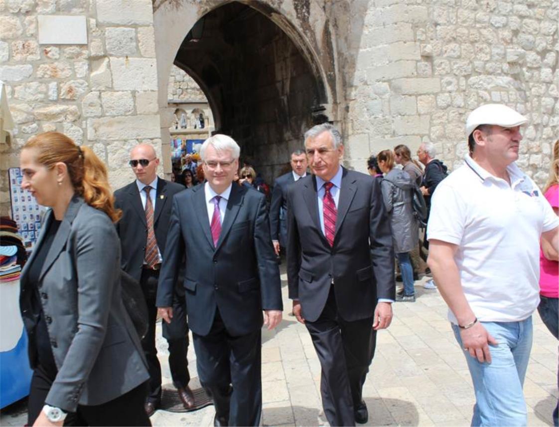 Josipović na Stradunu