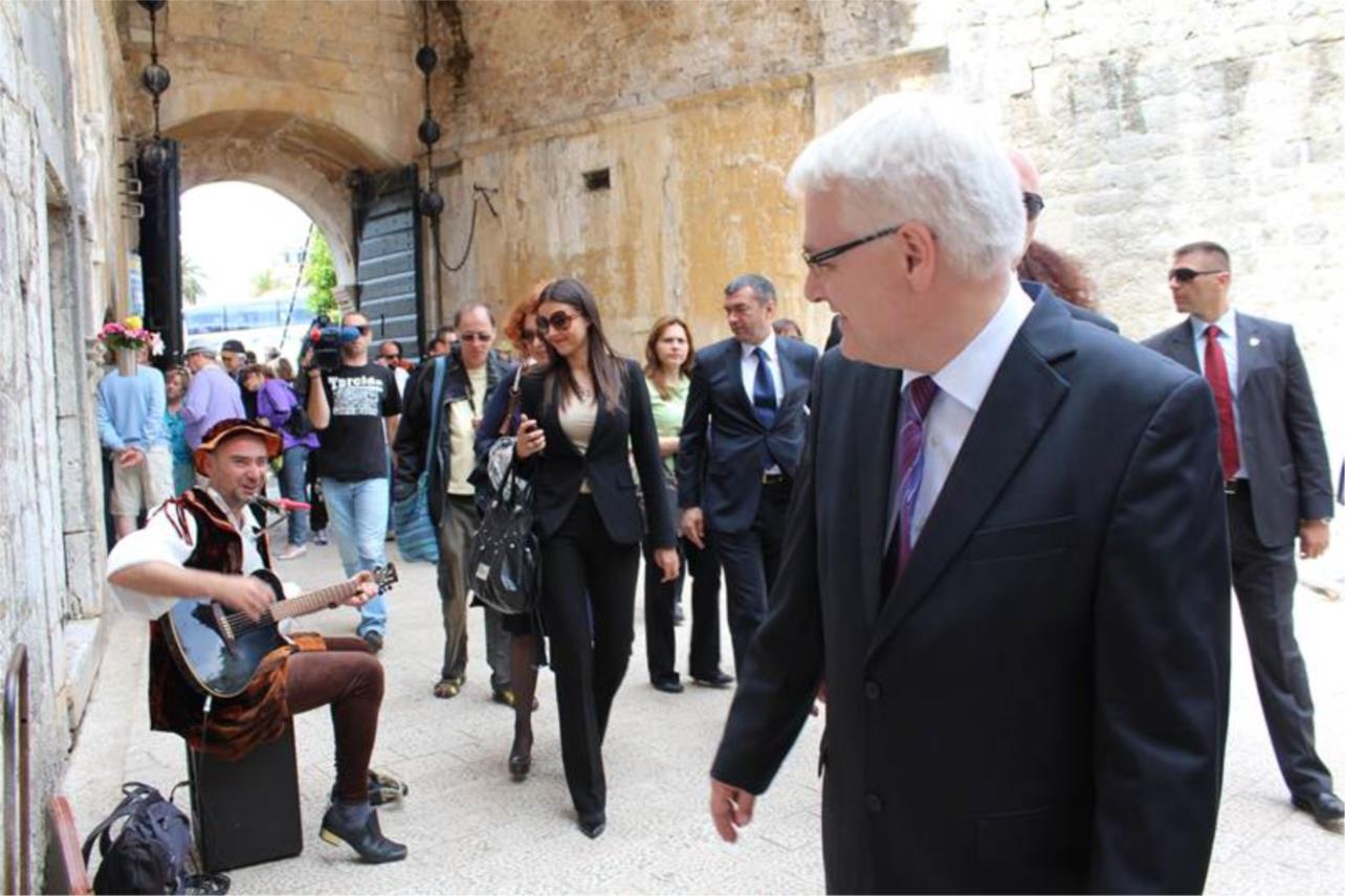 Josipović na Stradunu