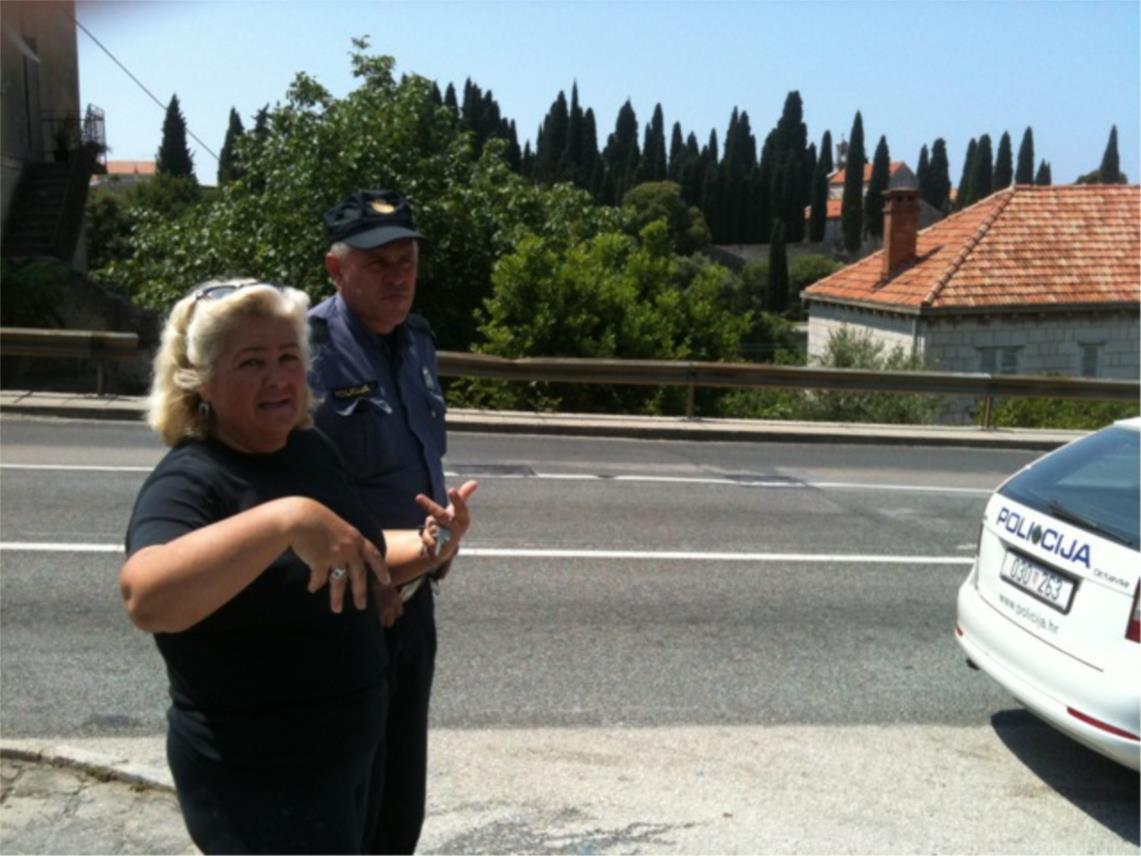 Izgorio automobil ispred zgrade Vodovoda