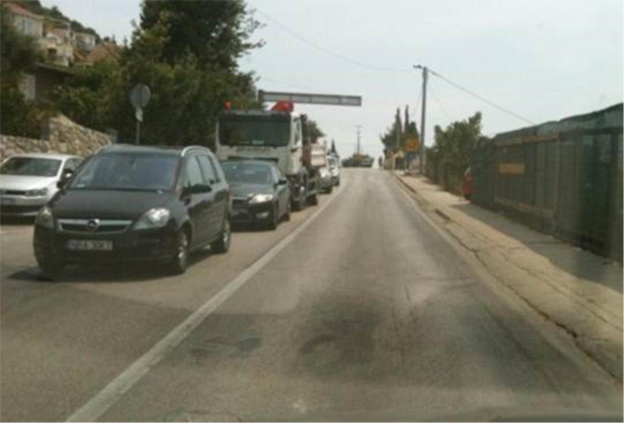 Gužve - istočni ulaz u grad