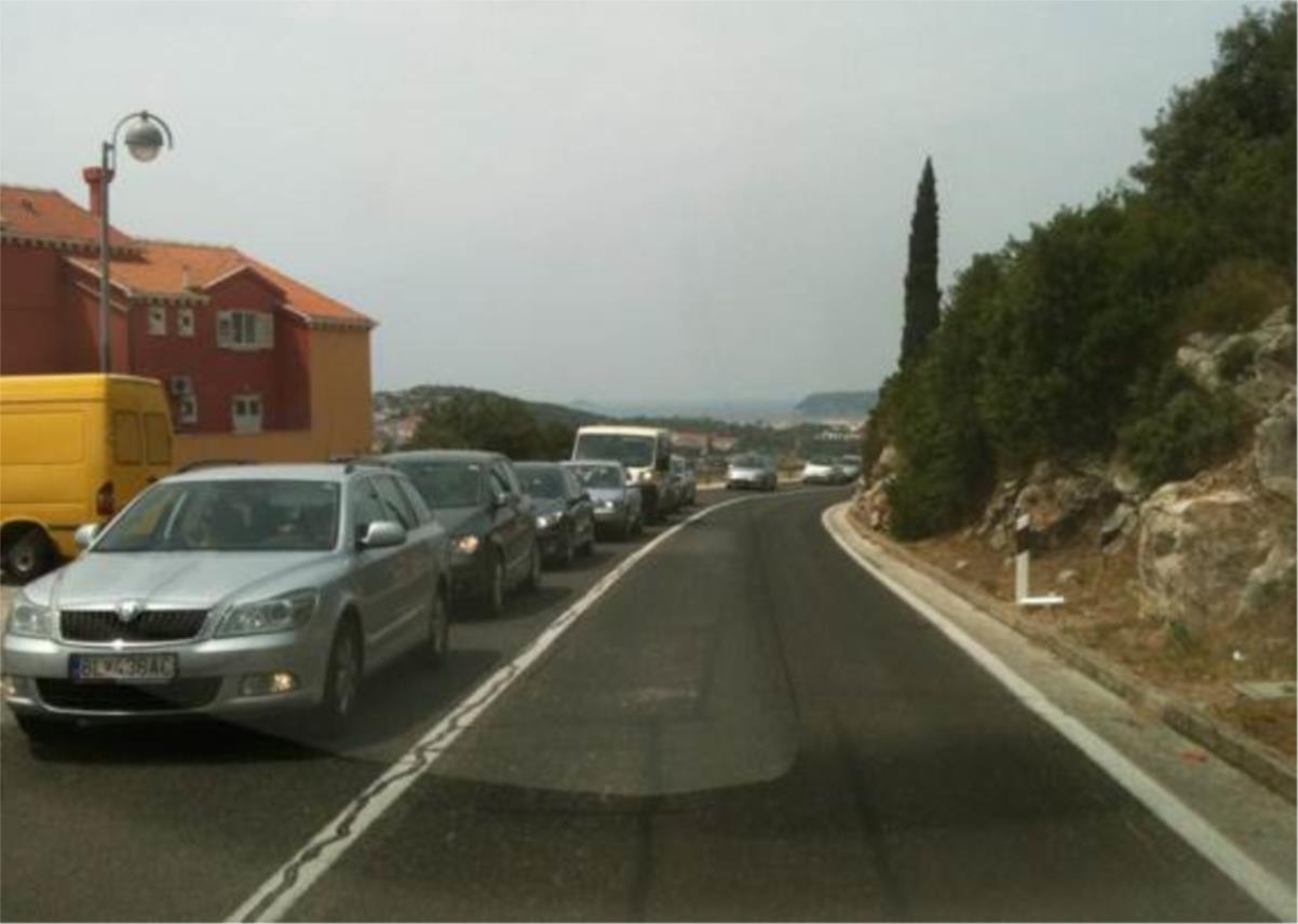 Gužve - istočni ulaz u grad