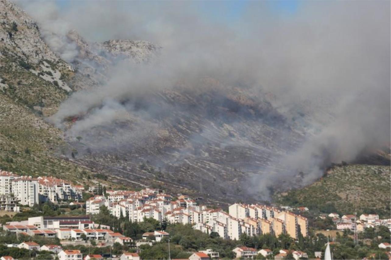 Požar u Mokošici 0