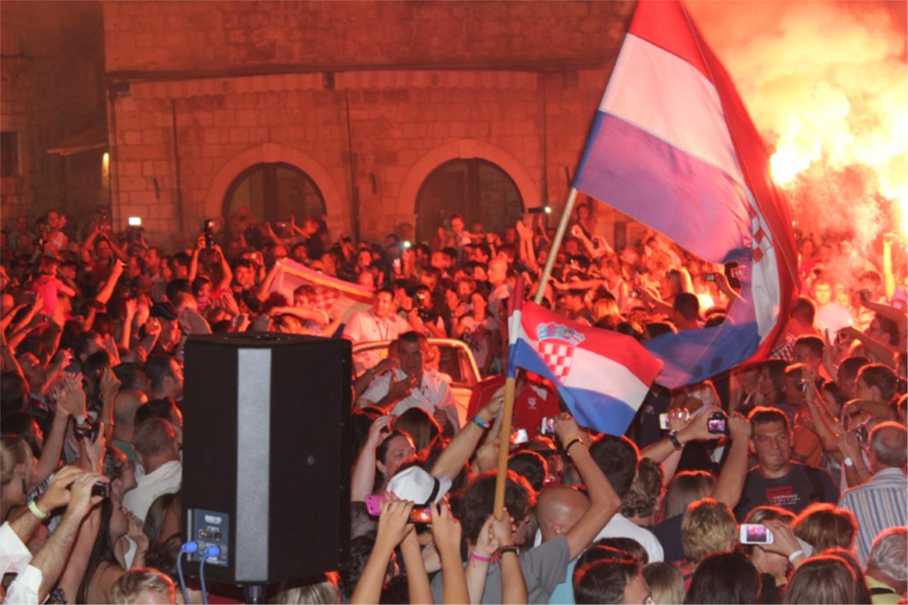 Doček vaterpolista