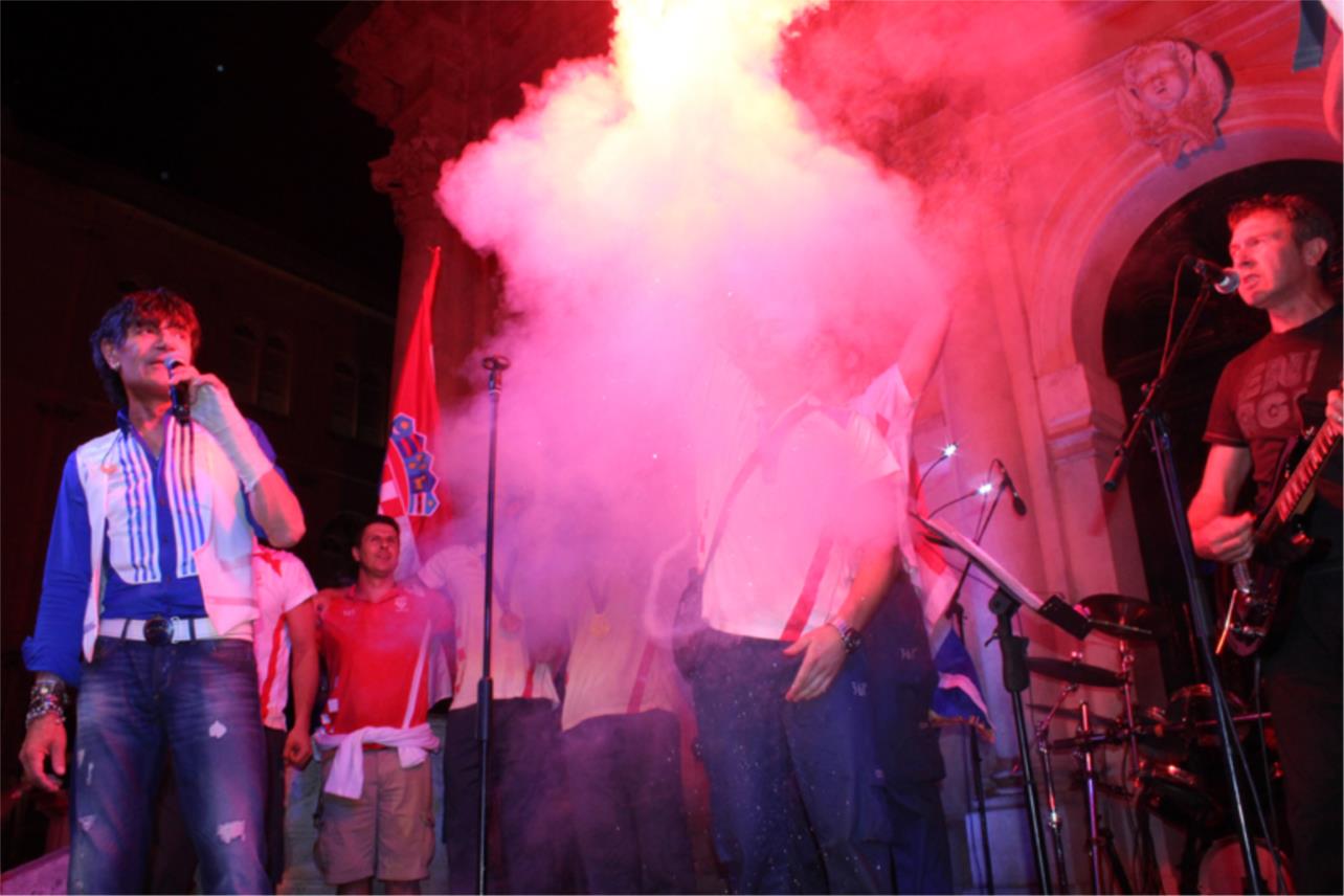 Doček vaterpolista