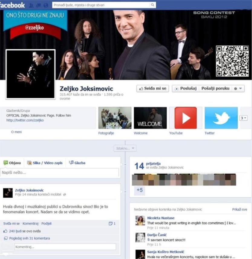 Joksimovic Facebook 0