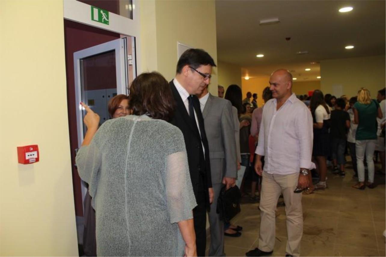 Ministar Jovanović u obilasku OŠ Marina Držića 0