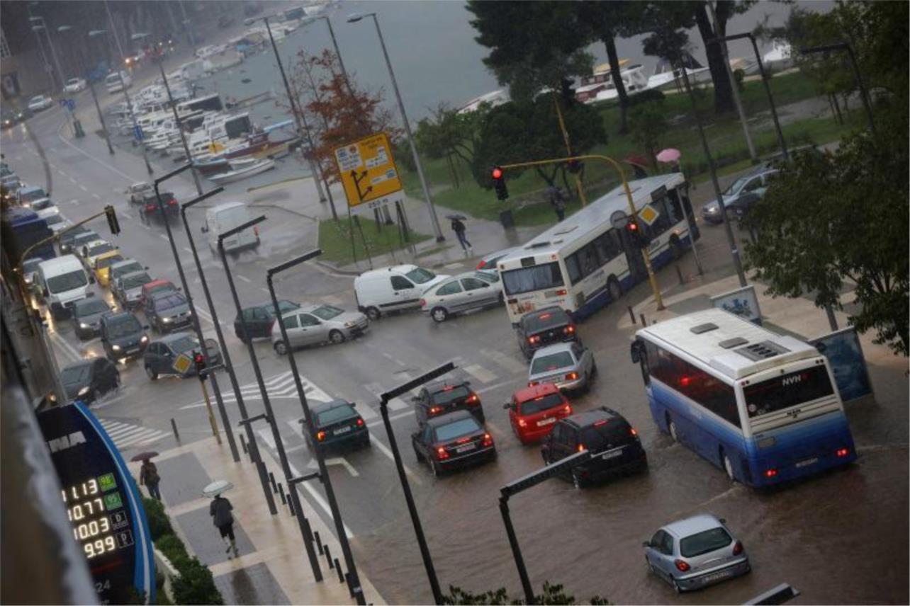 Velika kiša u Zadru 0