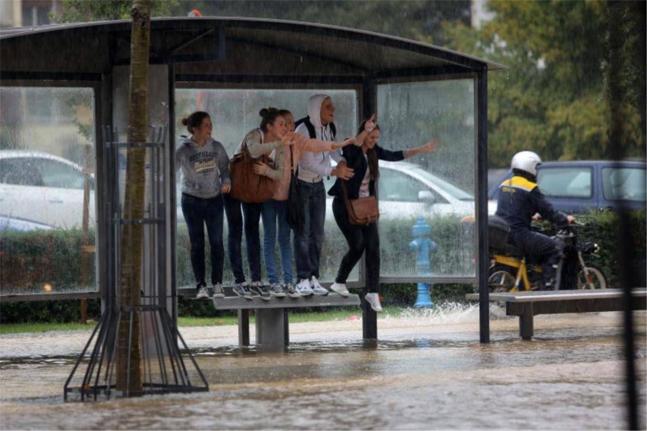 Velika kiša u Zadru 0