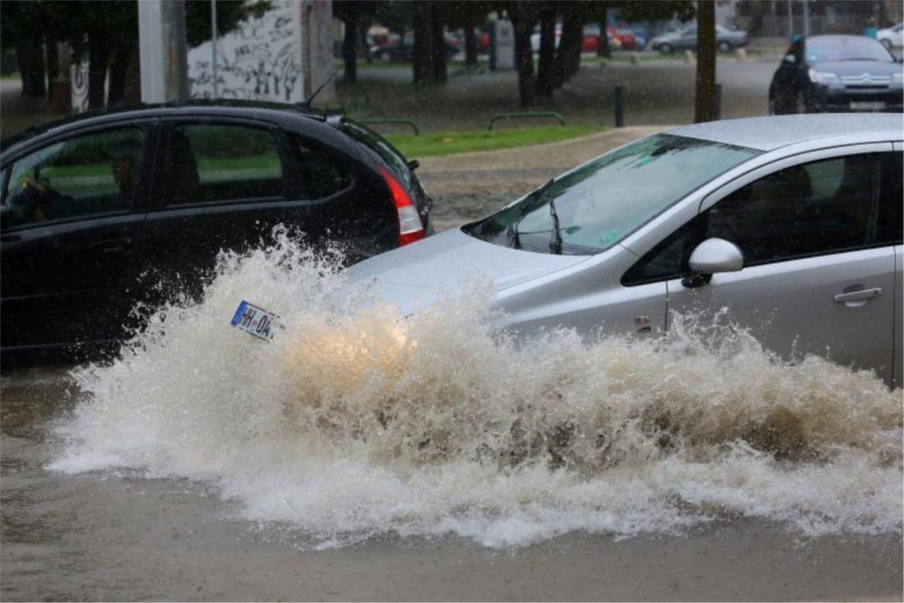 Velika kiša u Zadru 0