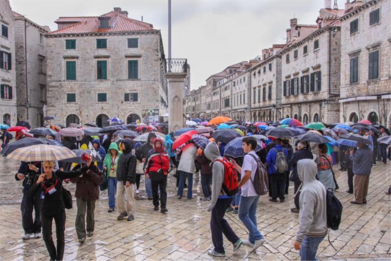 Kišobrani Dubrovnik Stradun 0