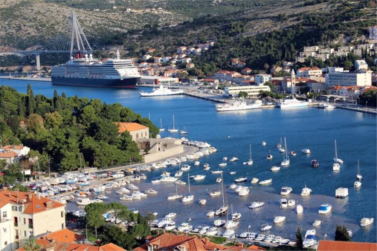 Pukla cijev, Gruški akvatorij 0