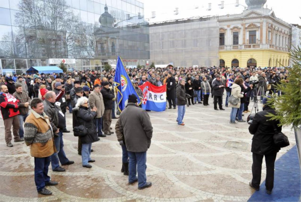 Vukovar prosvjed 0