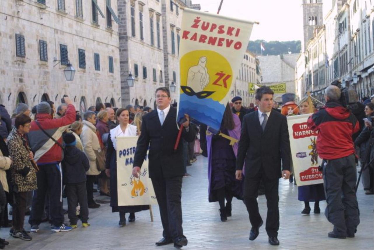 Župski karnevo na Stradunu 0