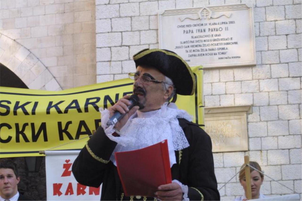 Župski karnevo na Stradunu 0