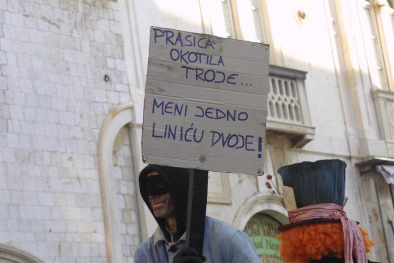Župski karnevo na Stradunu 0