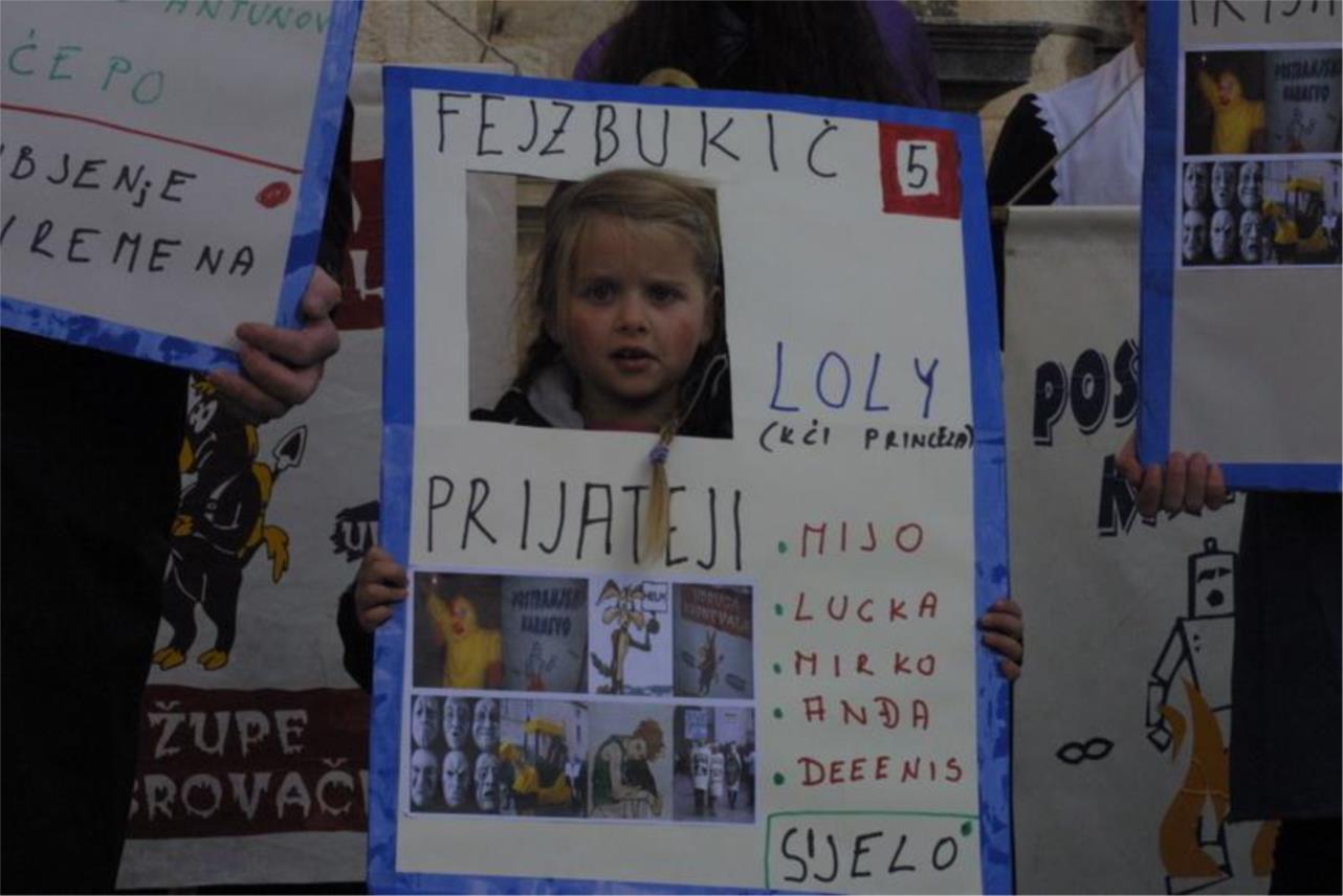 Župski karnevo na Stradunu 0