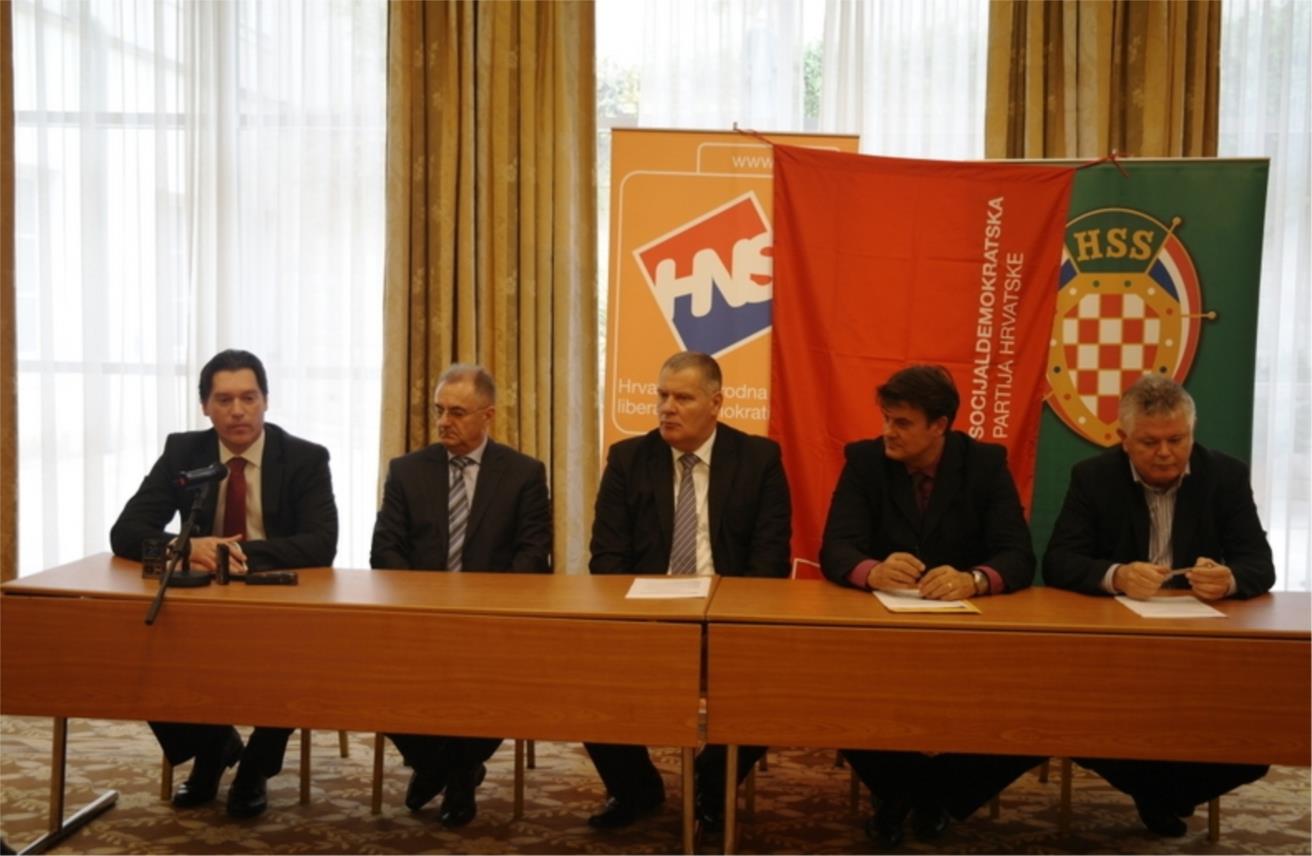 Koalicijski sporazum SDP, HNS HSS