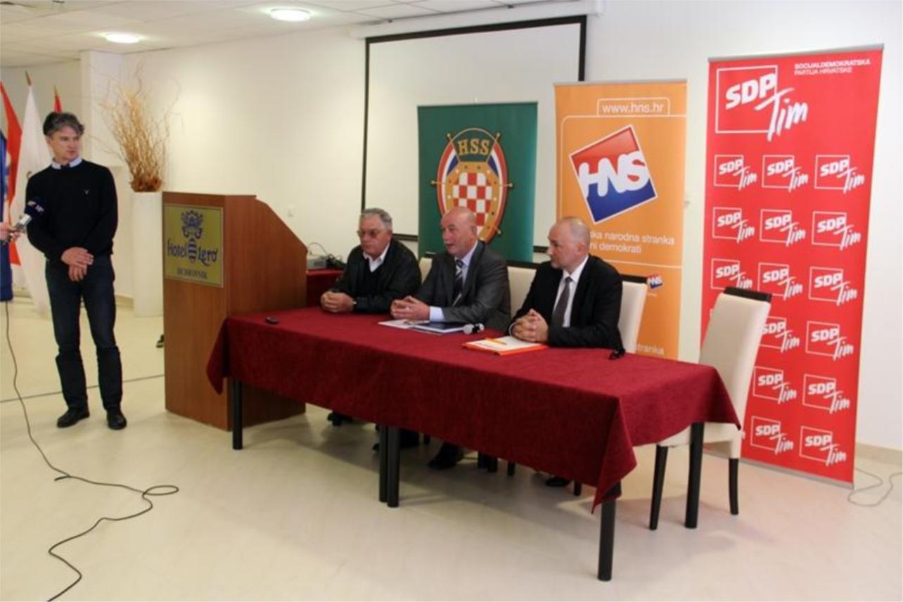 SDP HNS HSS Dubrovačko primorje 0