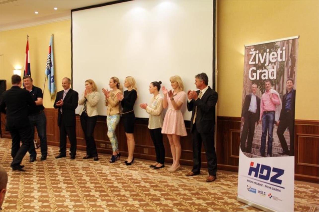 HDZ Dubrovnik predstavljanje liste 0