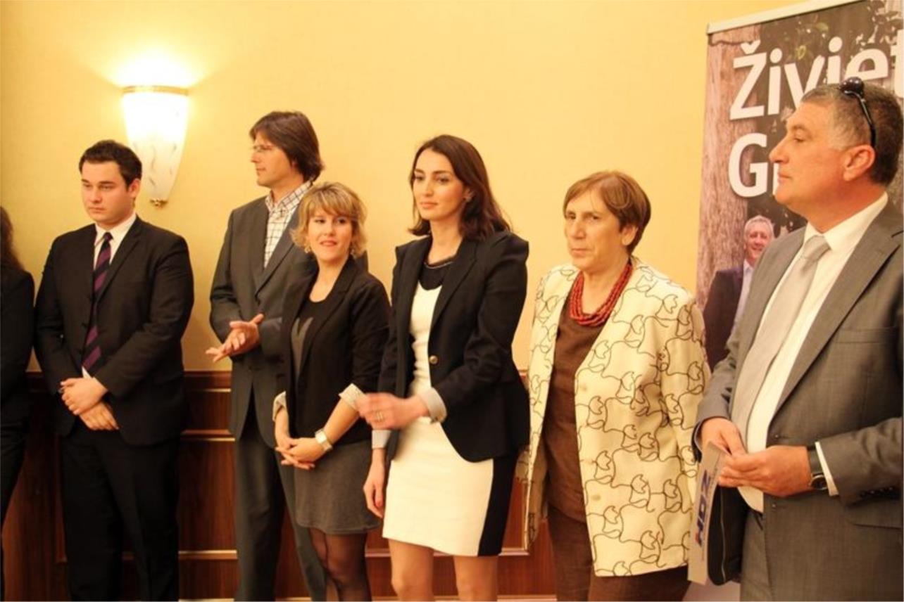 HDZ Dubrovnik predstavljanje liste 0