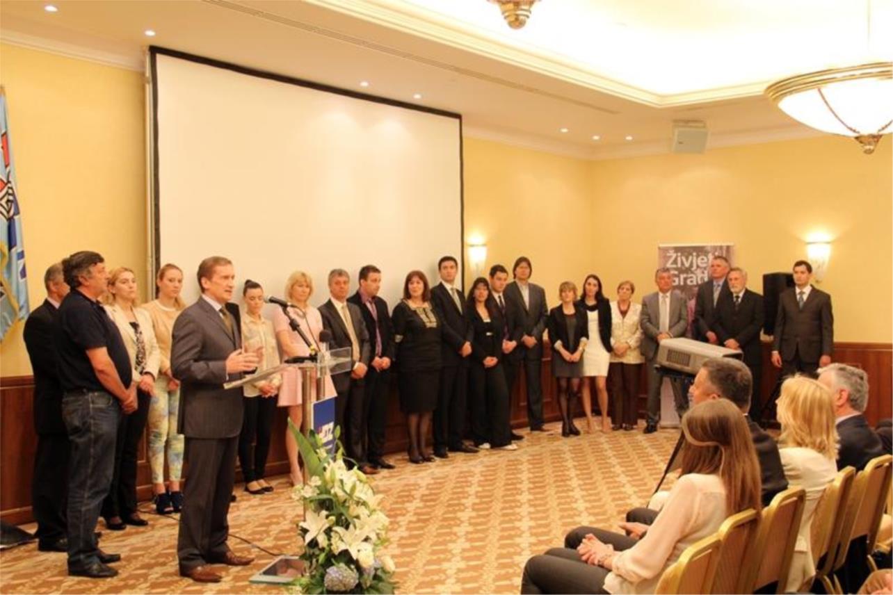 HDZ Dubrovnik predstavljanje liste 0